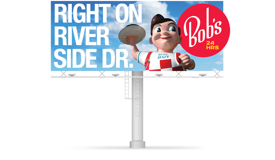 Bob's Big Boy, Sky Billboard