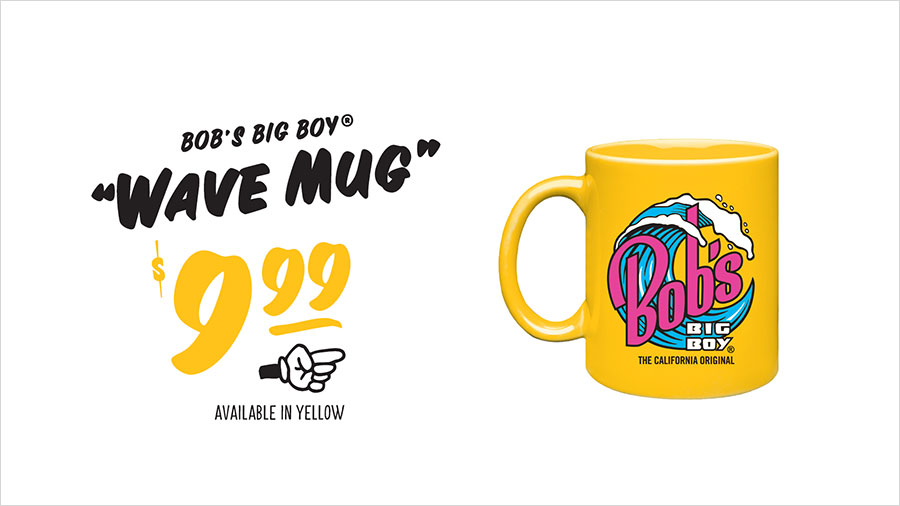 Bob's Big Boy Vintage Wave Mug