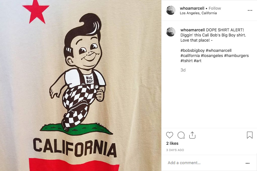 Bob's Big Boy, California Shirt